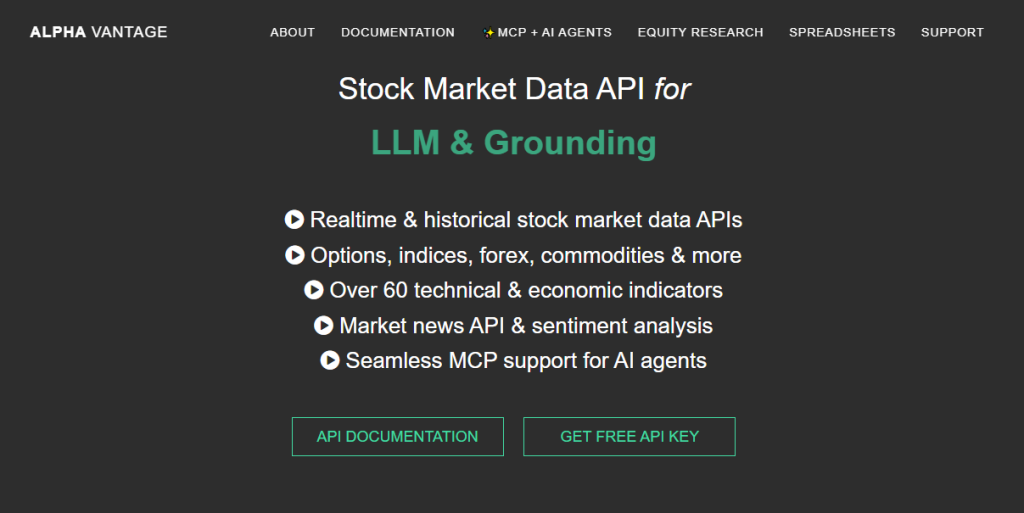 Alpha Vantage (The External Market Context Layer) - Claude Connectors for Finance