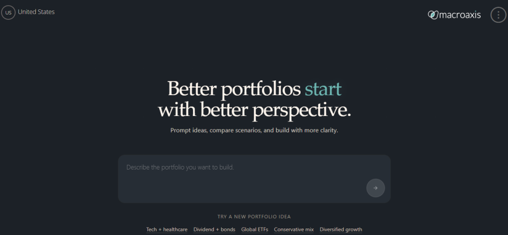 Macroaxis- investment portfolio optimization platform