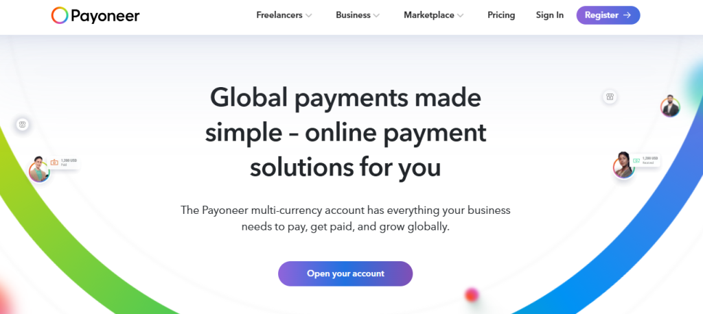 Payoneer - Best for Freelancers and International Contractors