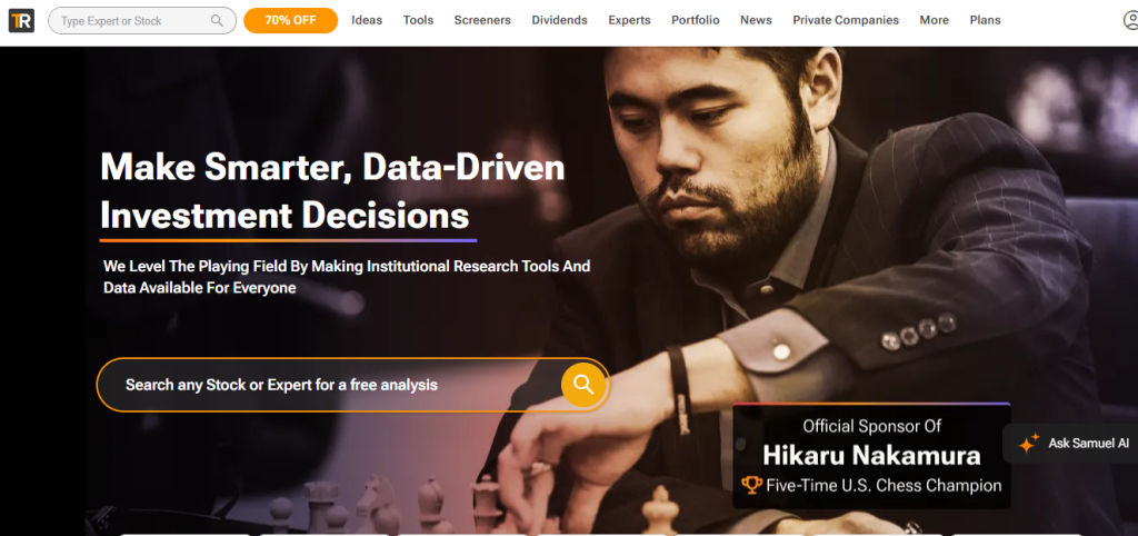 TipRanks - Insider trading tracking