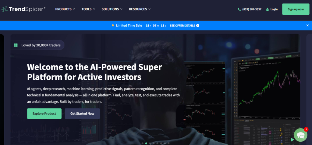 TrendSpider - automated market research platform