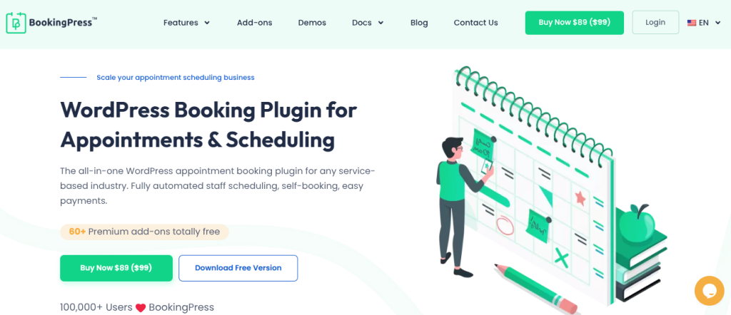 BookingPress - all-in-one WordPress appointment booking plugin