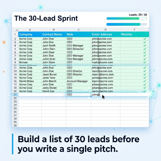 Clients leads data