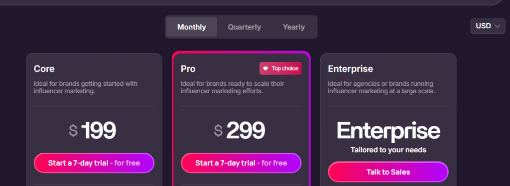 Favikon Pricing