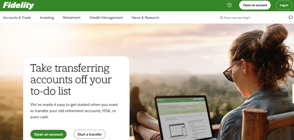 Fidelity - Real-time data tool
