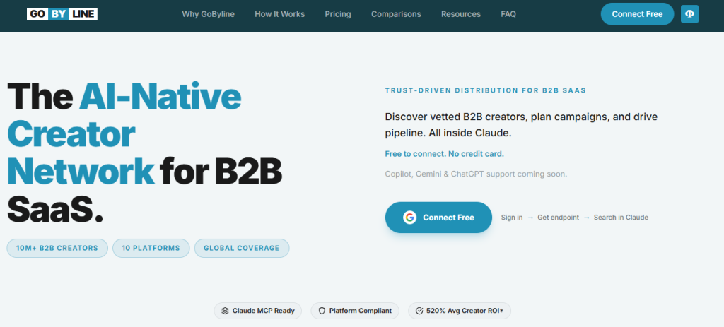 GoByline - B2B SaaS creator marketplace