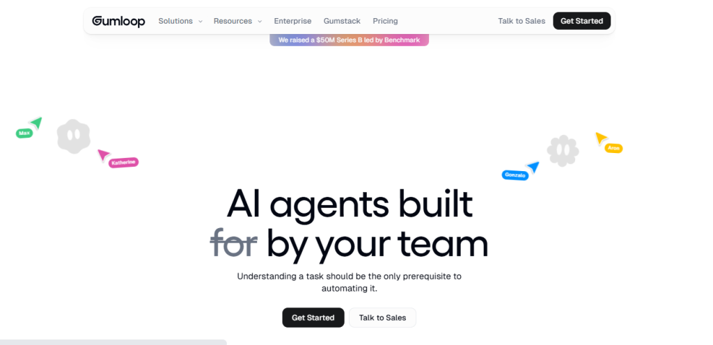 Gumloop - no-code AI workflow automation tool