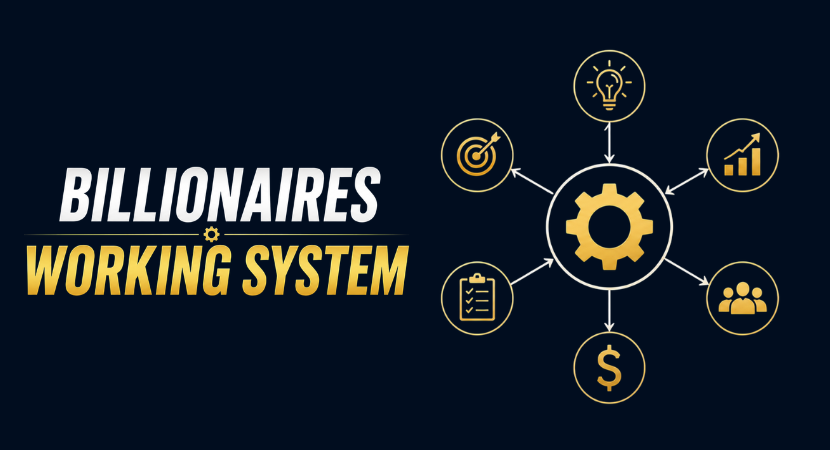 How Billionaires Think in terms of a Working System