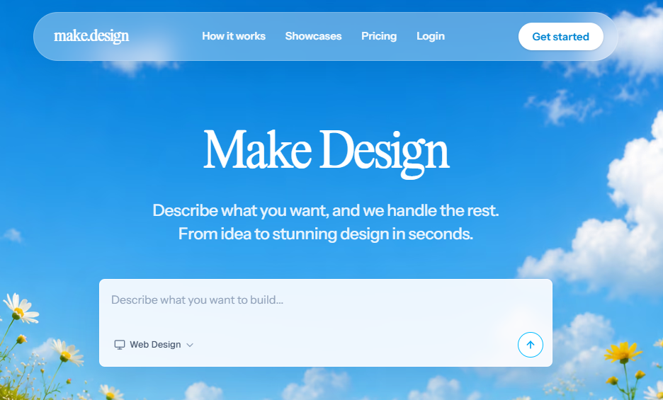 Make.Design - Top AI web design generator