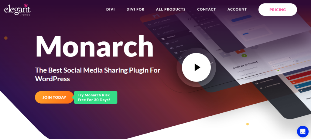 Monarch - Social Sharing Plugin For WordPress