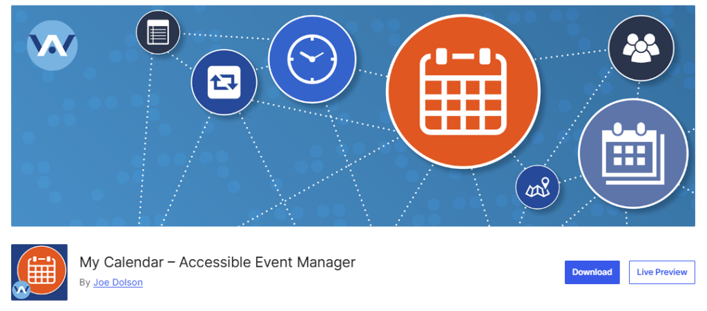 My Calendar – Accessible Event Manager