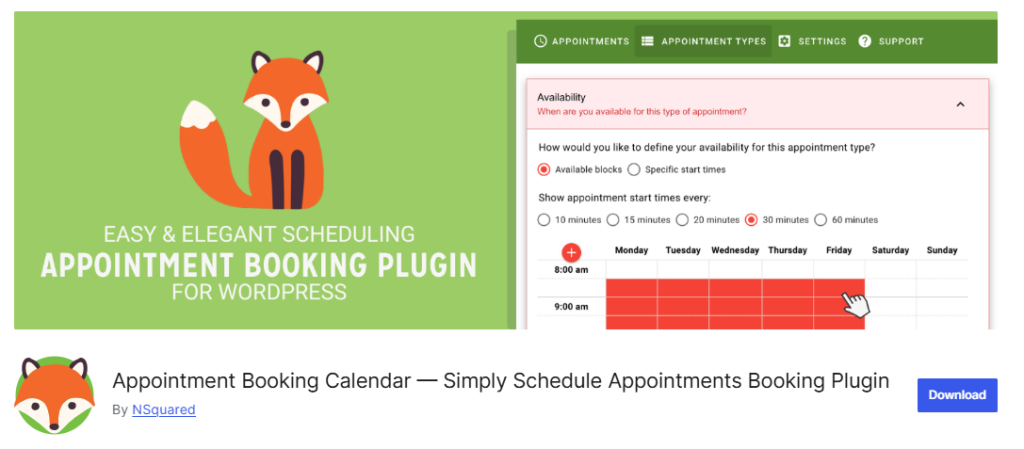 Simply Schedule Appointments - Best Booking Plugin for WordPress