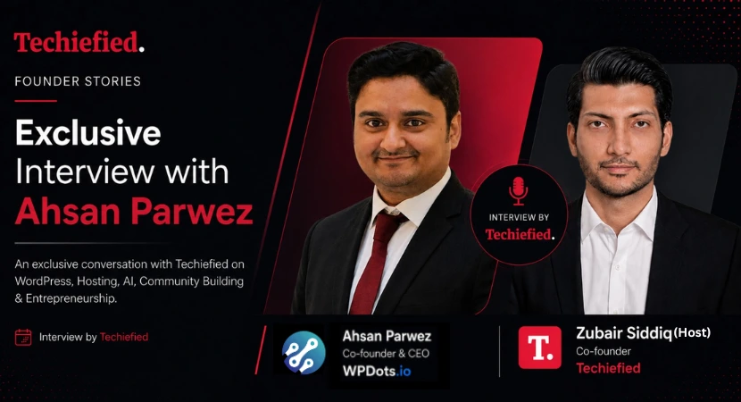 Techiefied interview with Ahsan Parwez (wpdots)