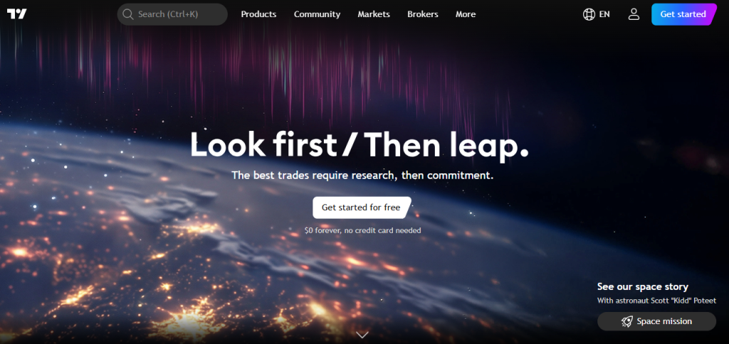 TradingView - free screeners tool for traders