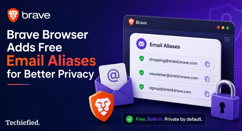 Brave Browser Free Email Aliases