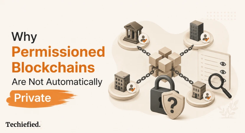 Why Permissioned Blockchains Are Not Automatically Private