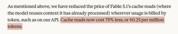 Cache Cost for token
